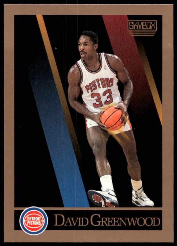 1990-91 SkyBox David Greenwood #86 (Front)