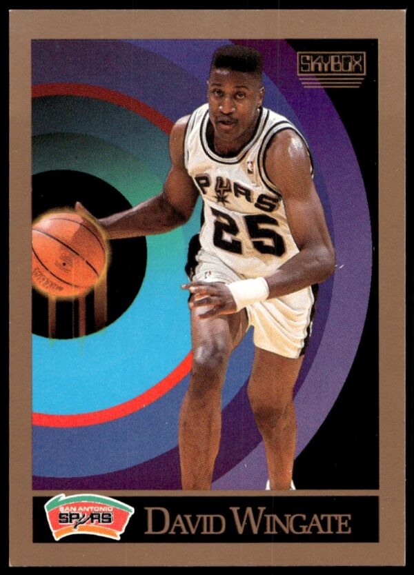 1990-91 SkyBox David Wingate #262 (Front)