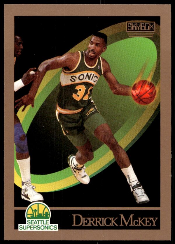 1990-91 SkyBox Derrick McKey #270 (Front)