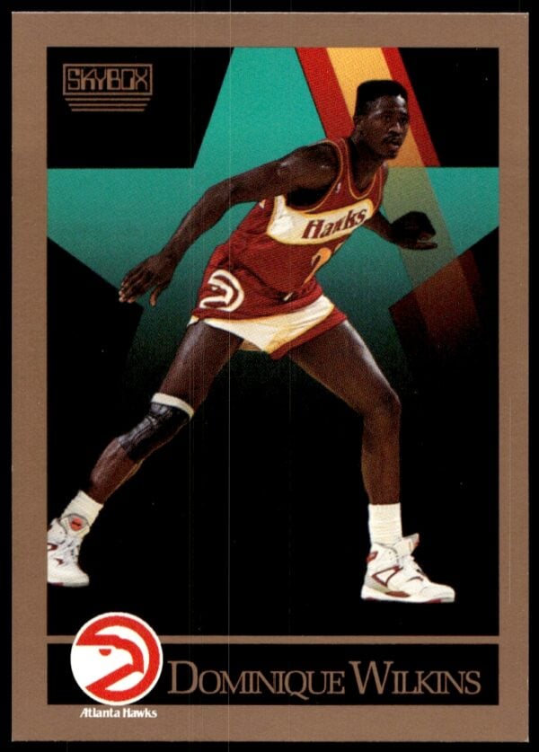 1990-91 SkyBox Dominique Wilkins #11 (Front)