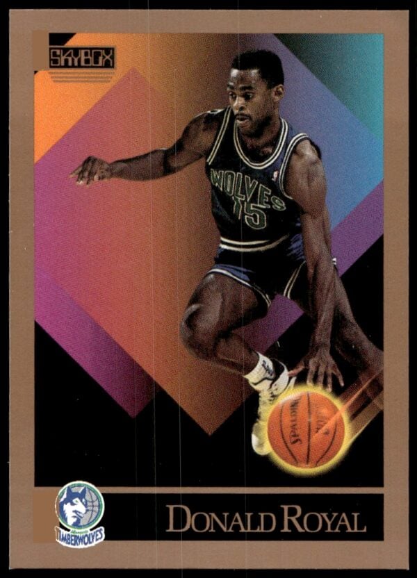 1990-91 SkyBox Donald Royal #174 (Front)