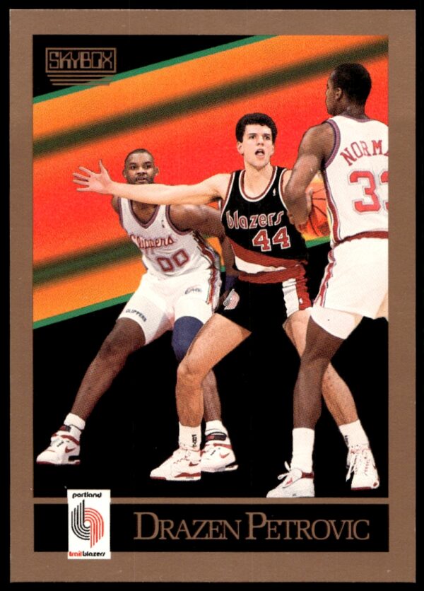 1990-91 SkyBox Drazen Petrovic #237 (Front)