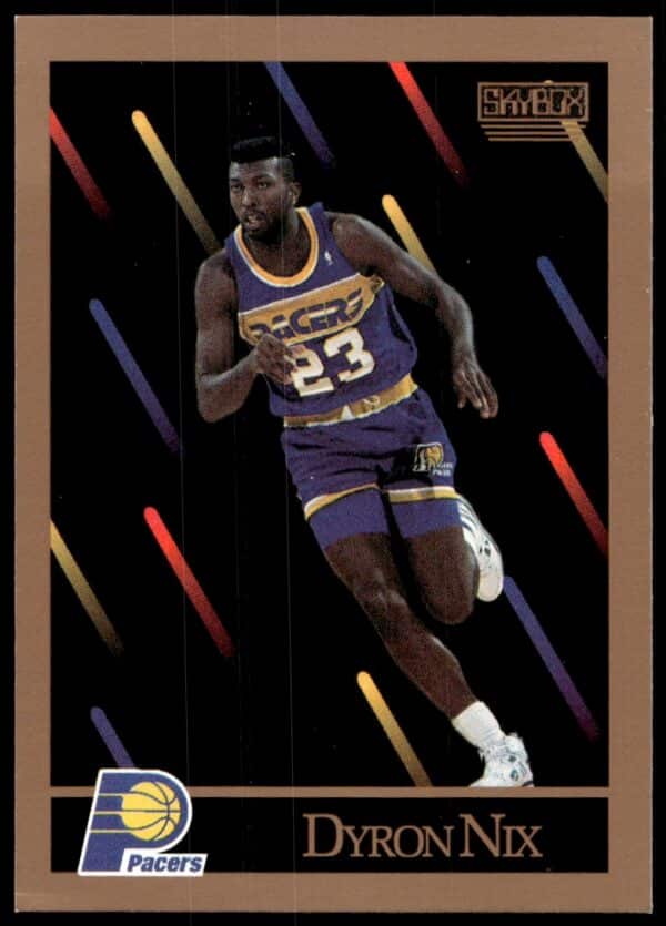 1990-91 SkyBox Dyron Nix #118 (Front)