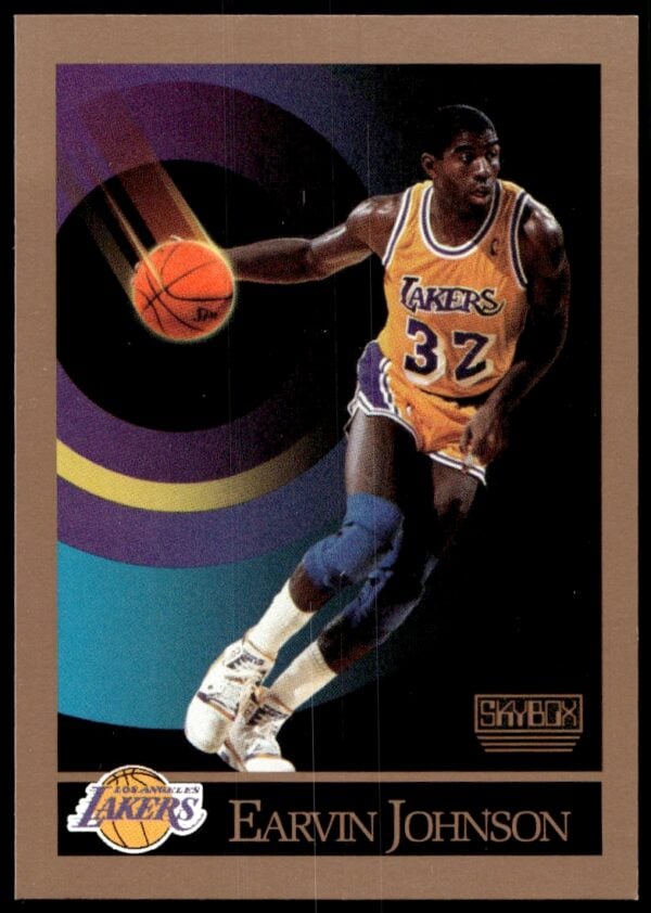 1990-91 SkyBox Earvin Johnson #138 (Front)