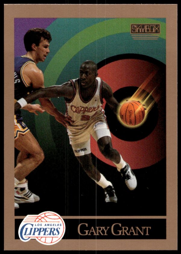 1990-91 SkyBox Gary Grant #127 (Front)