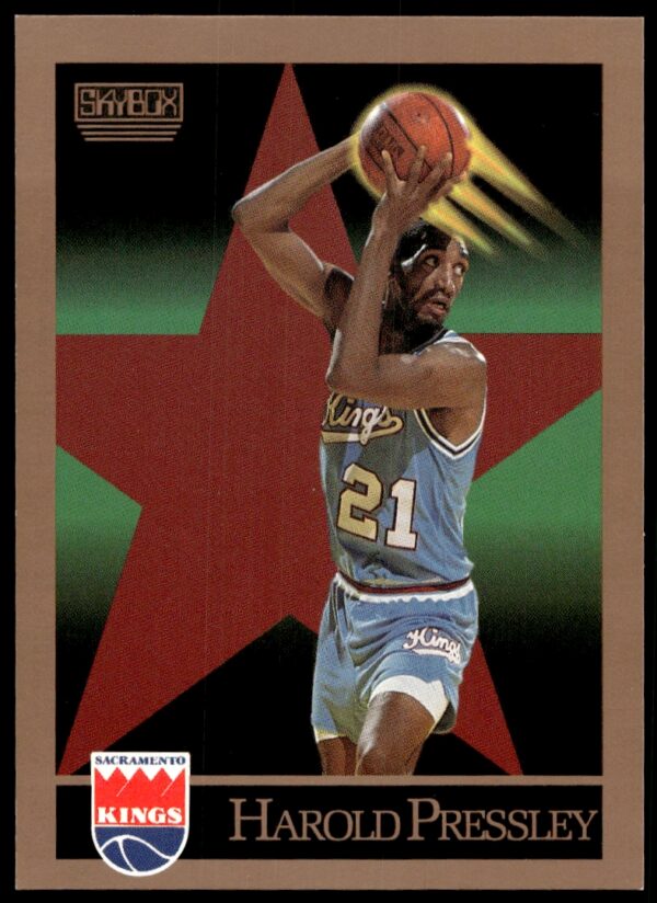 1990-91 SkyBox Harold Pressley #249 (Front)