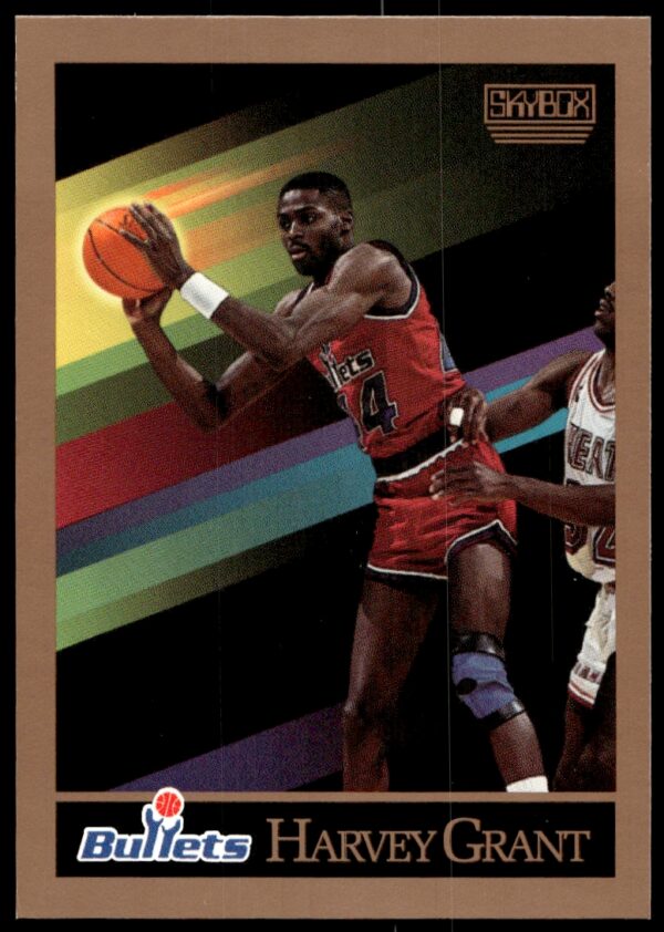 1990-91 SkyBox Harvey Grant #288 (Front)