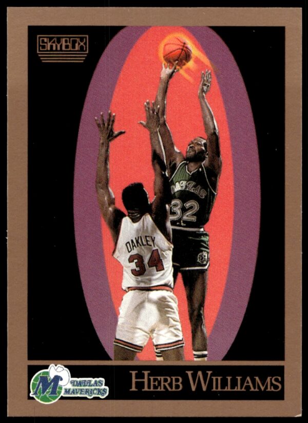 1990-91 SkyBox Herb Williams #70 (Front)