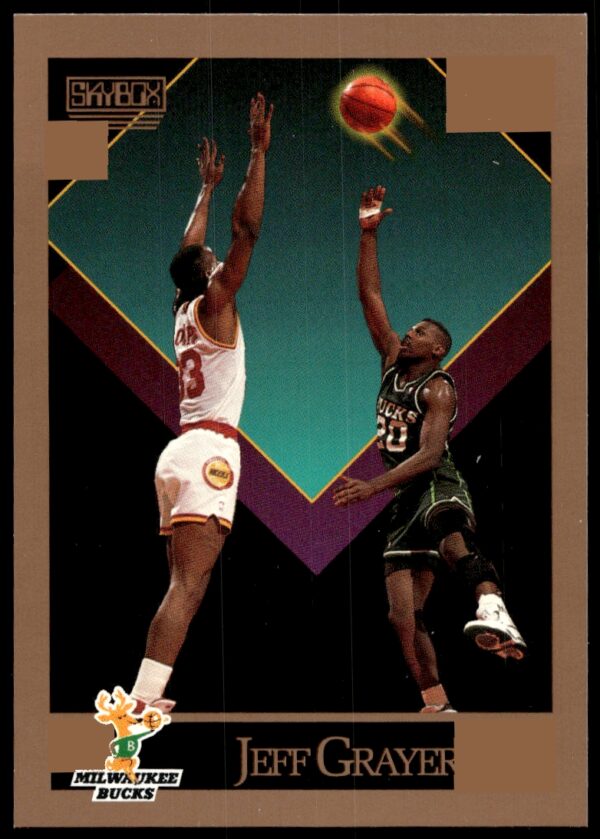 1990-91 SkyBox Jeff Grayer #157 (Front)