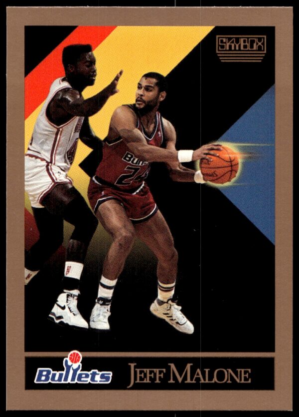 1990-91 SkyBox Jeff Malone #292 (Front)