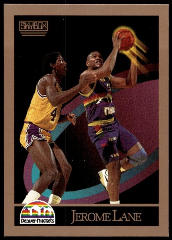 1990-91 SkyBox Jerome Lane #77 (Front)