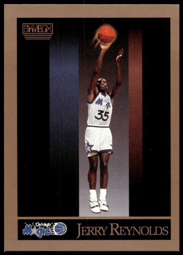 1990-91 SkyBox Jerry Reynolds #204 (Front)
