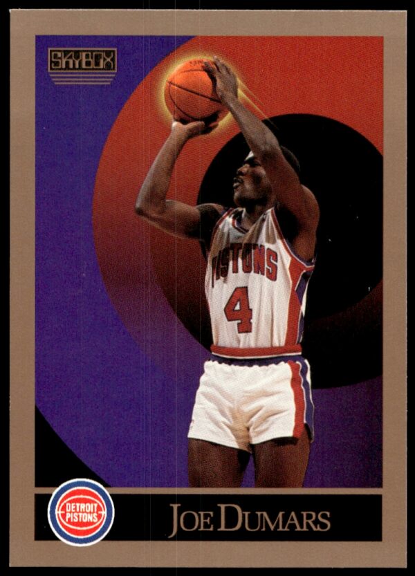 1990-91 SkyBox Joe Dumars #84 (Front)