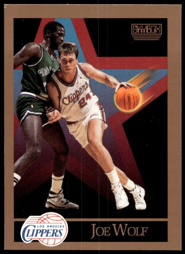 1990-91 SkyBox Joe Wolf #133 (Front)