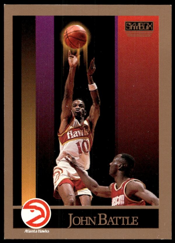 1990-91 SkyBox John Battle #1 (Front)