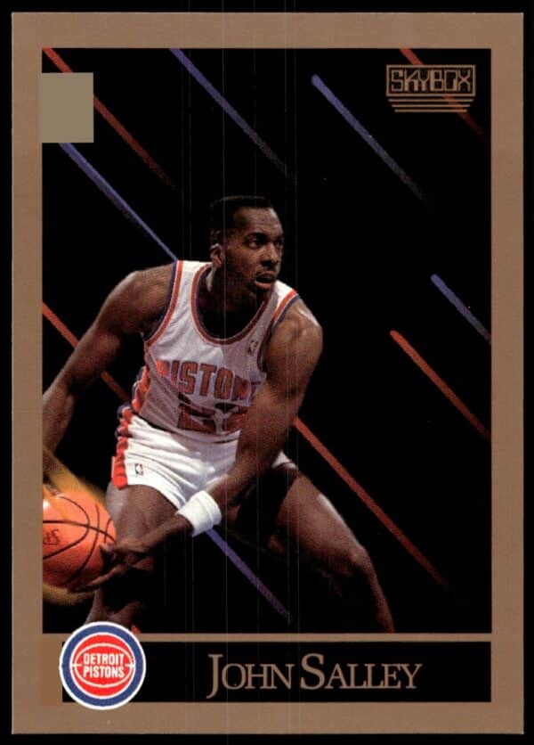 1990-91 SkyBox John Salley #92 (Front)