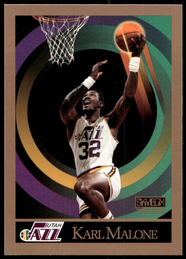 1990-91 SkyBox Karl Malone #282 (Front)