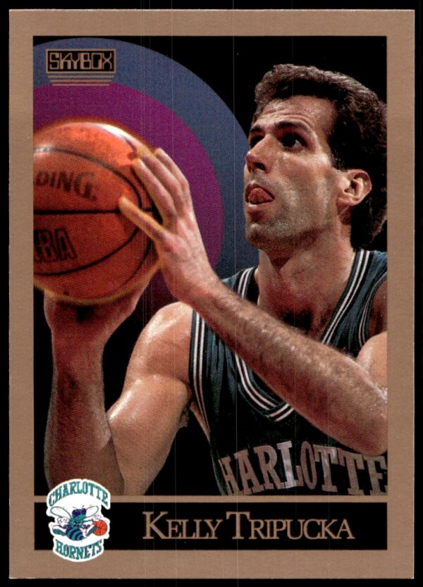 1990-91 SkyBox Kelly Tripucka #35 (Front)