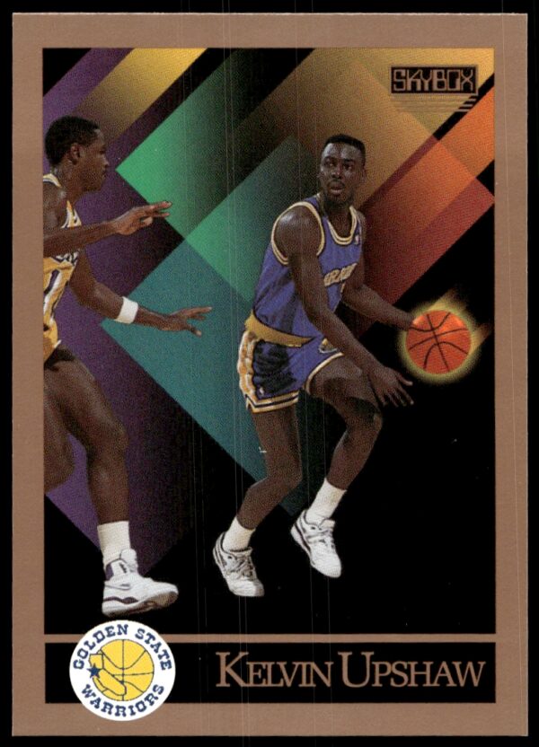 1990-91 SkyBox Kelvin Upshaw #104 (Front)