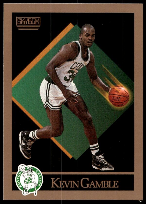 1990-91 SkyBox Kevin Gamble #15 (Front)