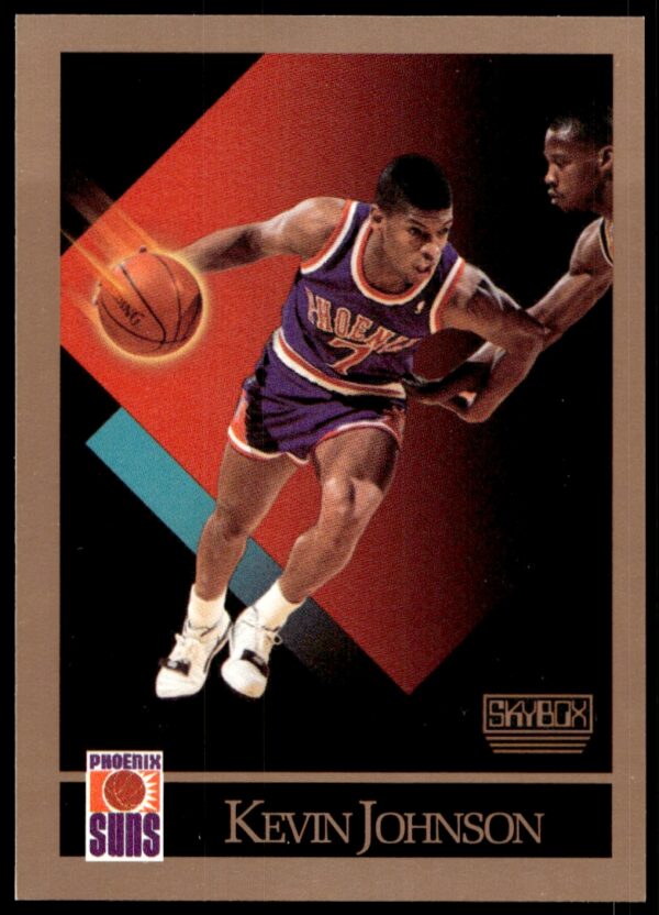 1990-91 SkyBox Kevin Johnson #224 (Front)