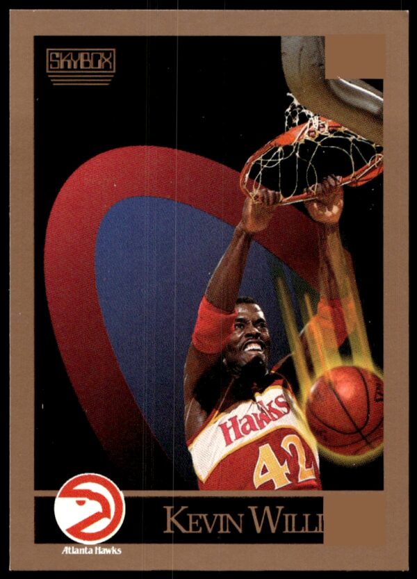 1990-91 SkyBox Kevin Willis #12 (Front)