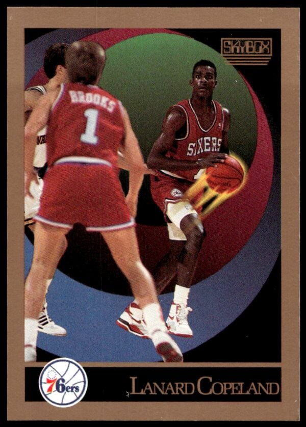 1990-91 SkyBox Lanard Copeland #213 (Front)