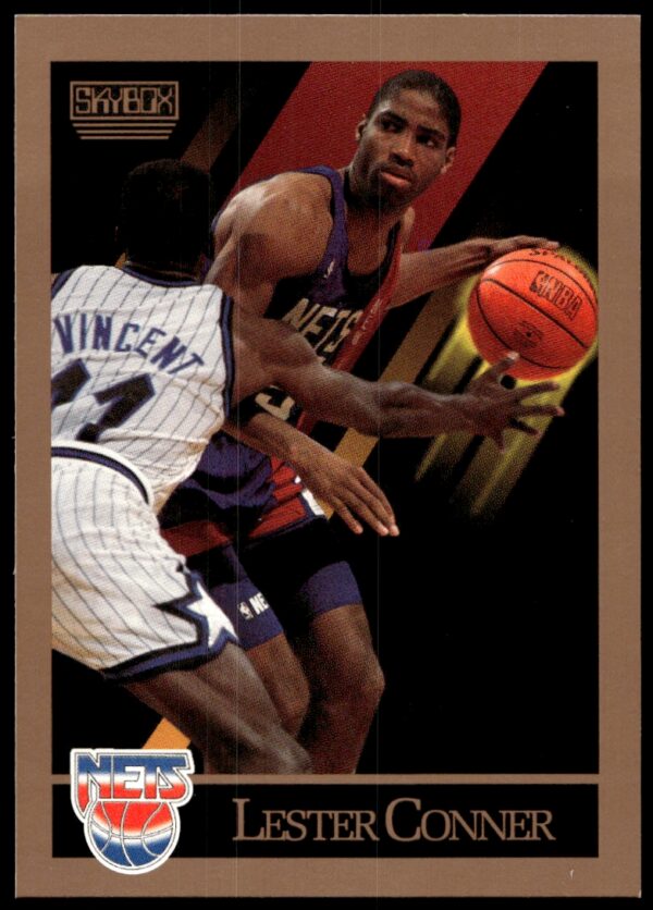 1990-91 SkyBox Lester Conner #178 (Front)