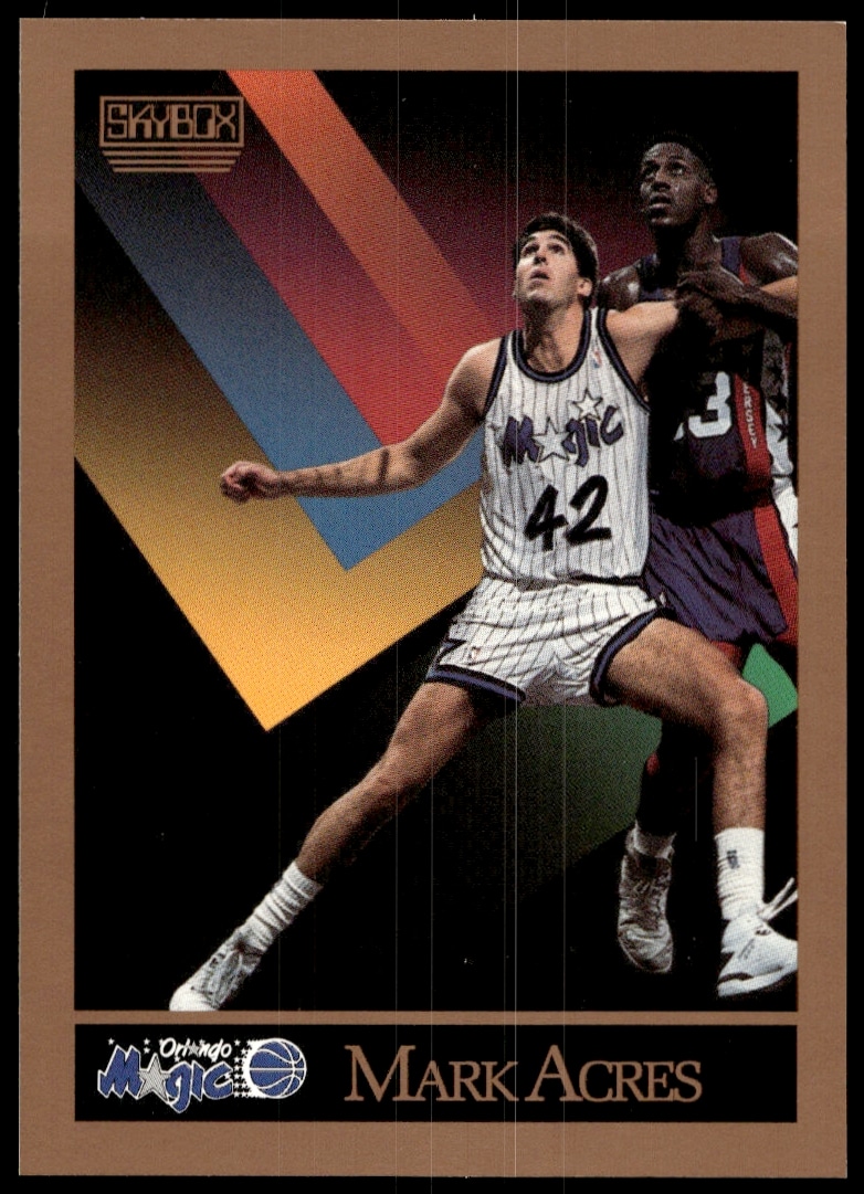 1990-91 SkyBox Mark Acres #198 (Front)