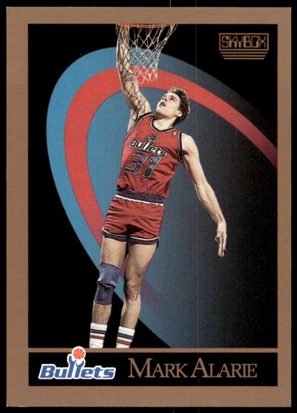 1990-91 SkyBox Mark Alarie #285 (Front)