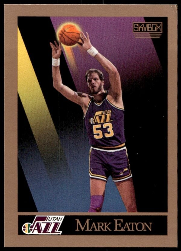 1990-91 SkyBox Mark Eaton #276 (Front)