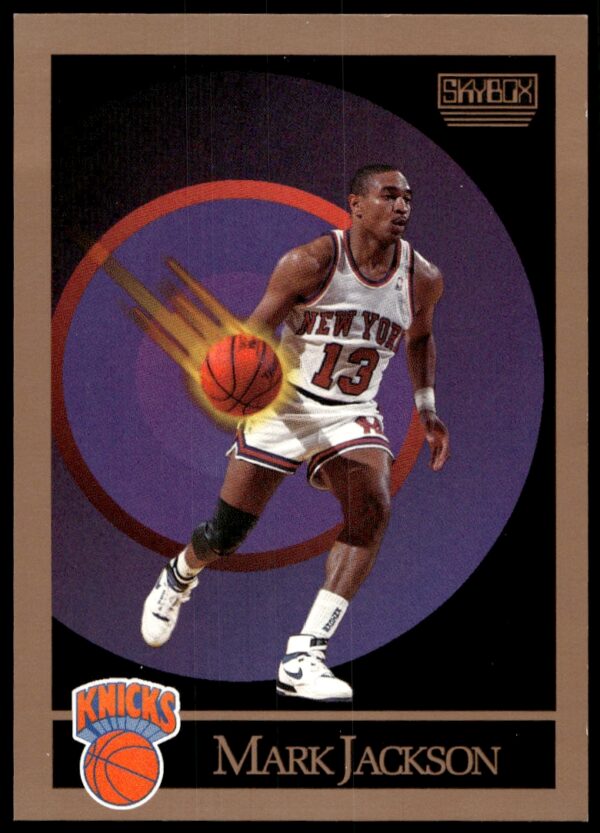 1990-91 SkyBox Mark Jackson #189 (Front)