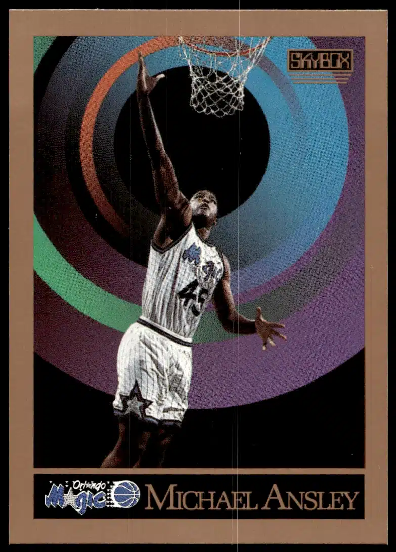 1990-91 SkyBox Michael Ansley #200 (Front)
