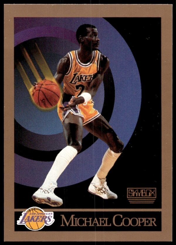 1990-91 SkyBox Michael Cooper #134 (Front)