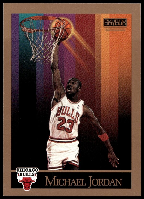 1990-91 SkyBox Michael Jordan #41 (Front)