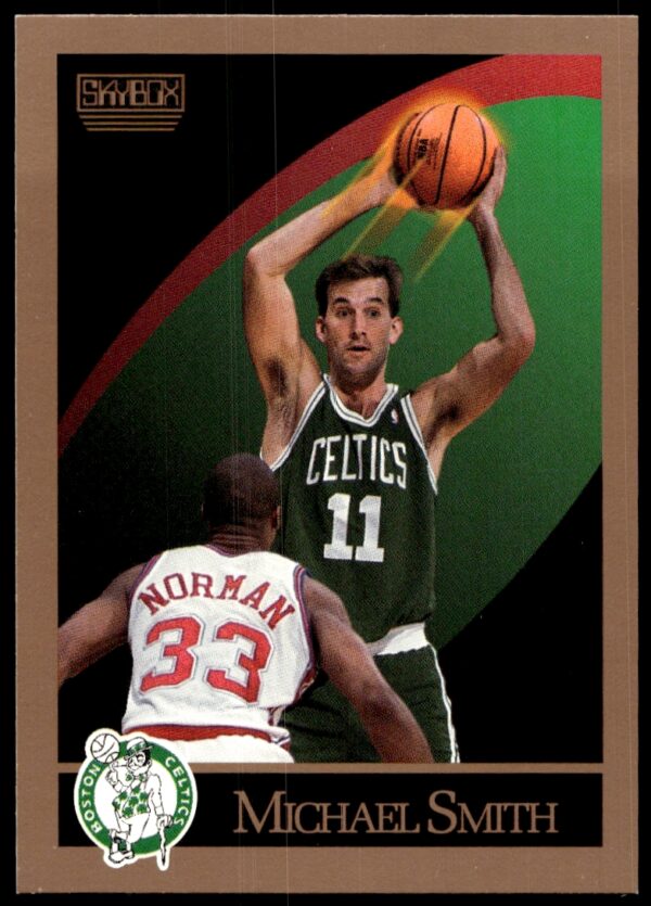 1990-91 SkyBox Michael Smith #24 (Front)