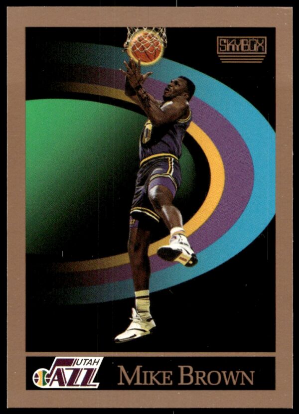 1990-91 SkyBox Mike Brown #275 (Front)