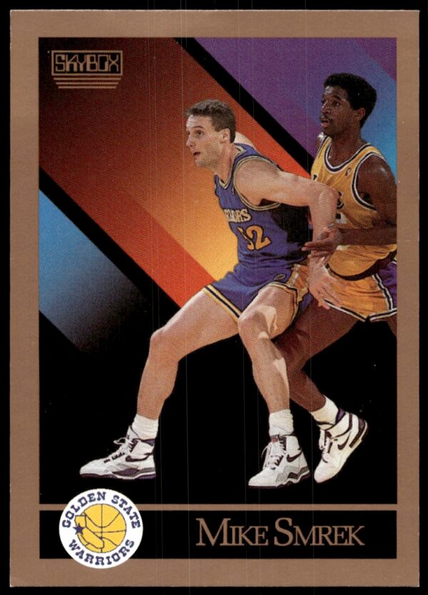 1990-91 SkyBox Mike Smrek #101 (Front)