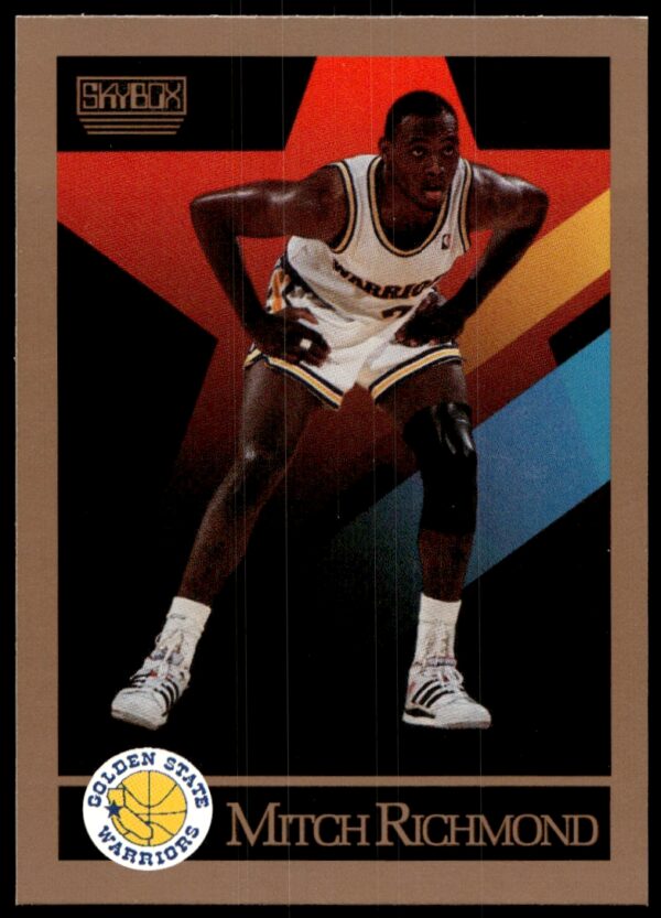 1990-91 SkyBox Mitch Richmond #100 (Front)