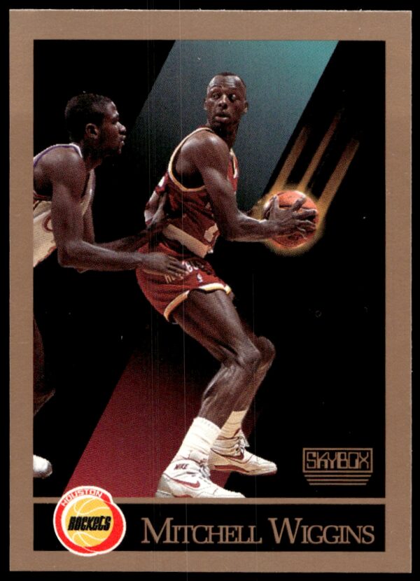 1990-91 SkyBox Mitchell Wiggins #113 (Front)