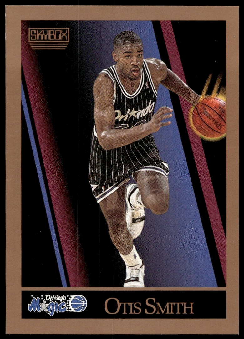 1990-91 SkyBox Otis Smith #206 (Front)