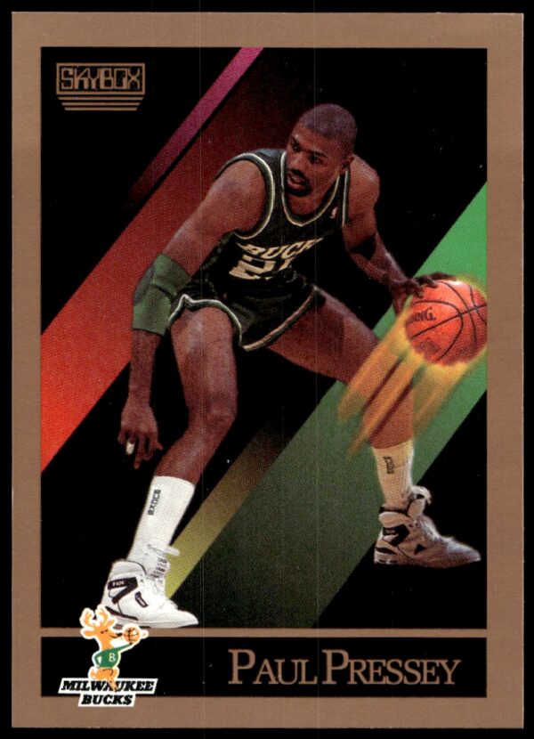 1990-91 SkyBox Paul Pressey #163 (Front)