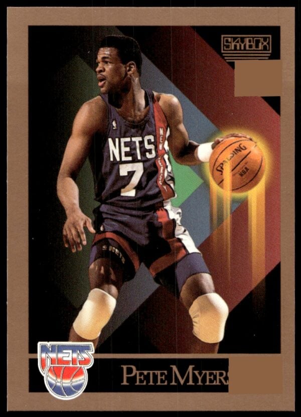 1990-91 SkyBox Pete Myers #184 (Front)