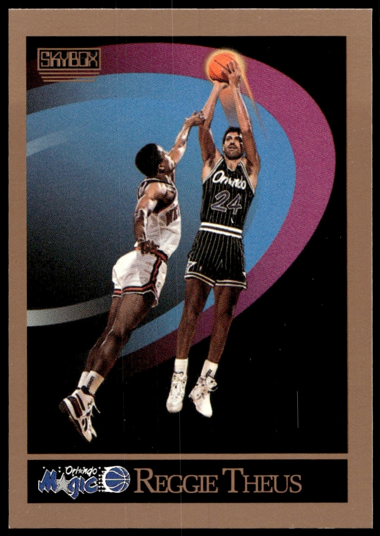 1990-91 SkyBox Reggie Theus #207 (Front)