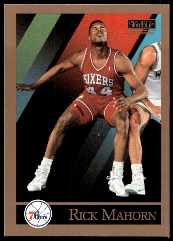 1990-91 SkyBox Rick Mahorn #217 (Front)