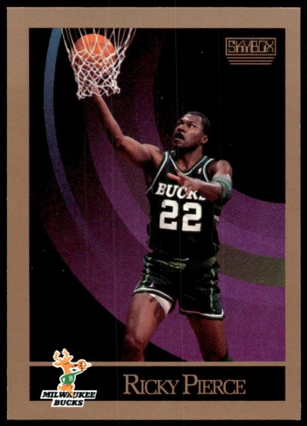 1990-91 SkyBox Ricky Pierce #162 (Front)