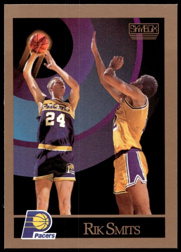 1990-91 SkyBox Rik Smits #122 (Front)