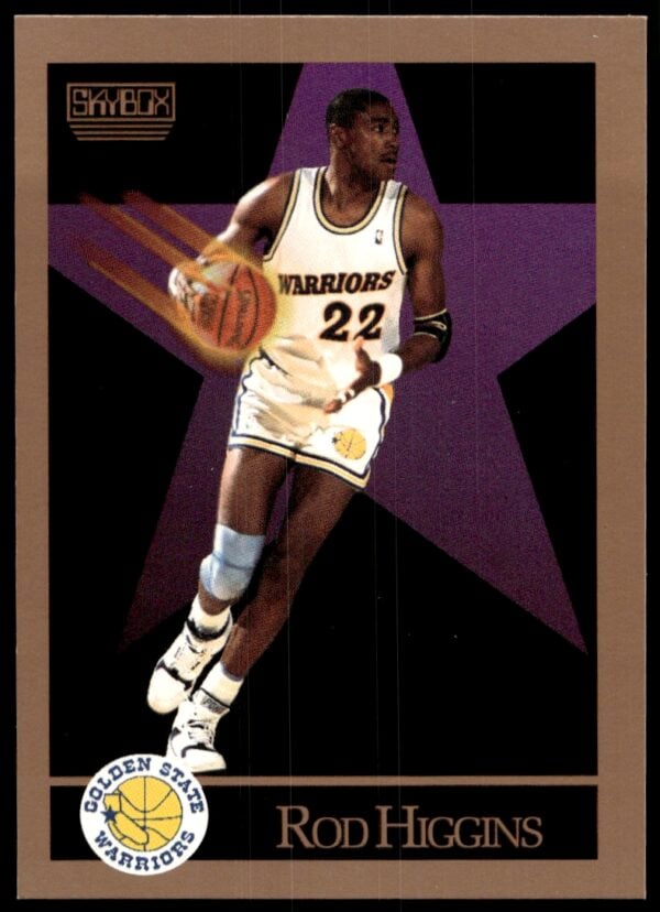 1990-91 SkyBox Rod Higgins #96 (Front)