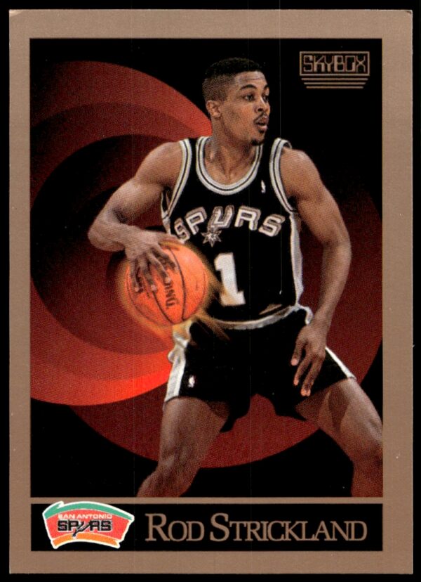 1990-91 SkyBox Rod Strickland #261 (Front)