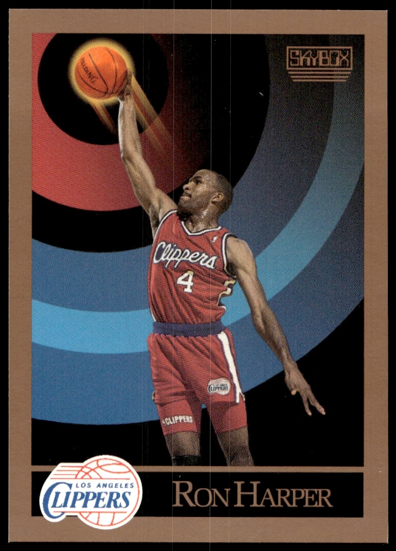 1990-91 SkyBox Ron Harper #128 (Front)